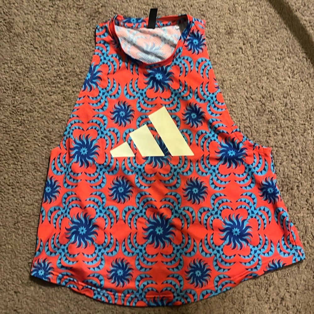 Adidas Farm Rio collab glowy tank top